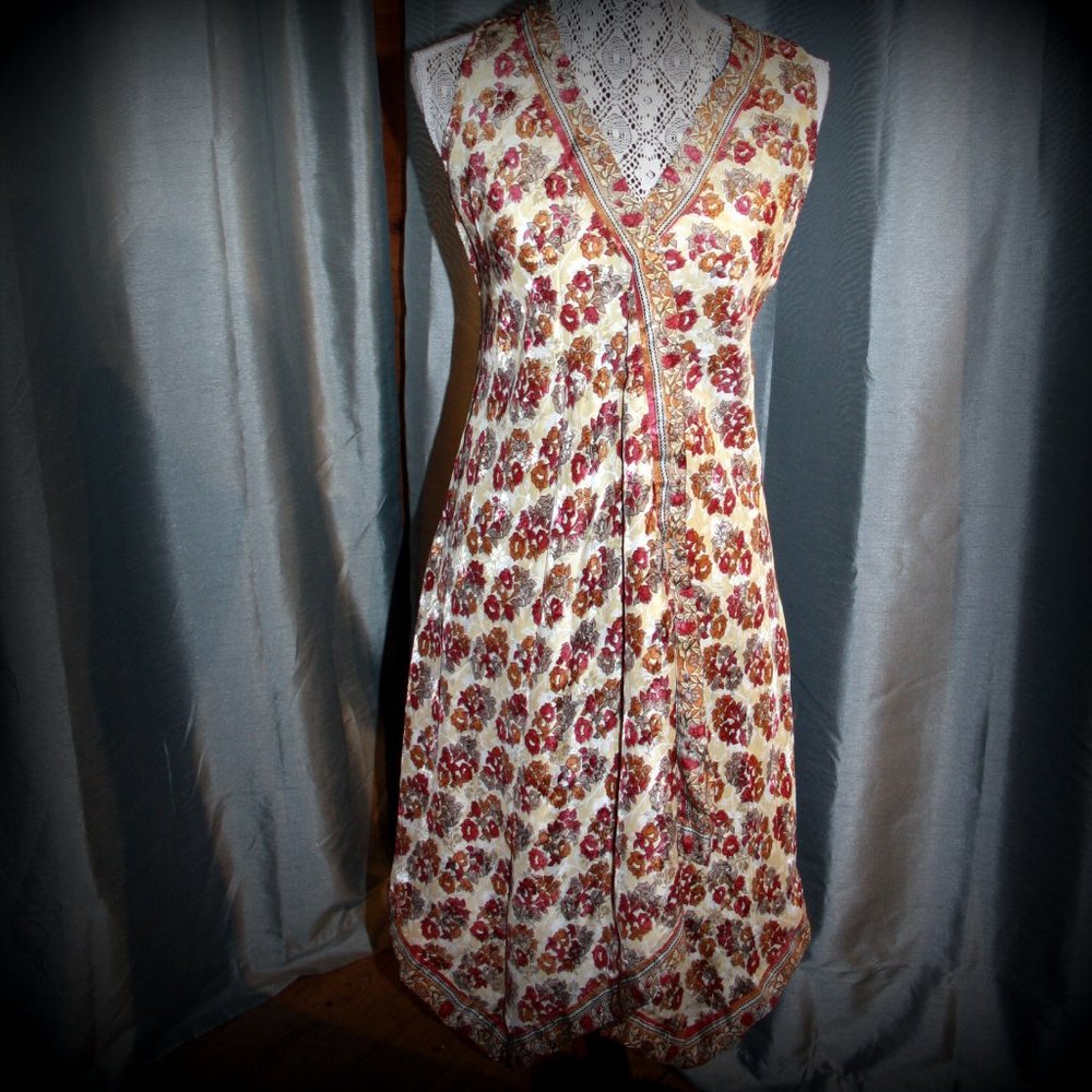 Upcycled NWT silk dress